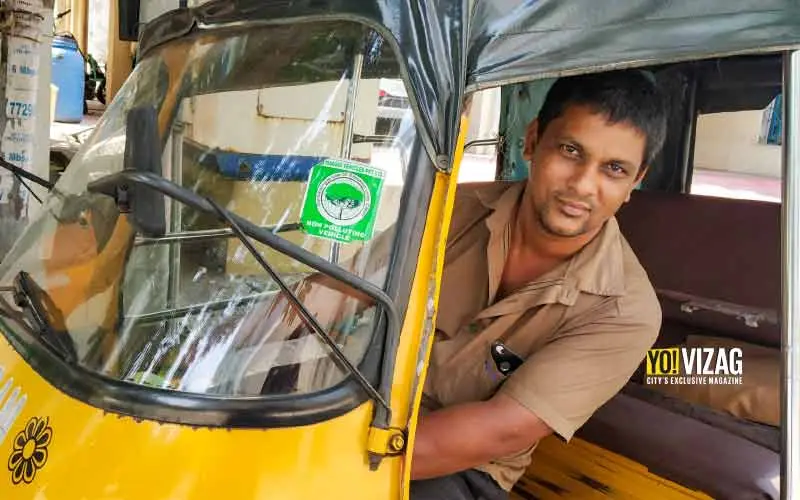 auto driver, vizag