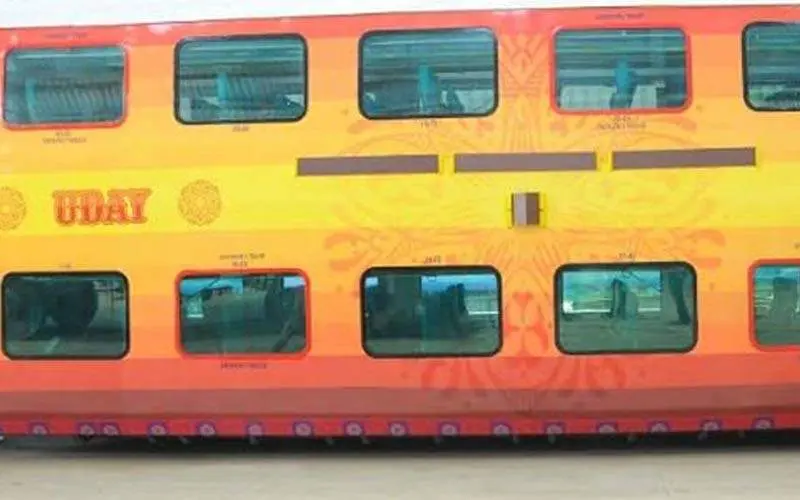 uday express timetable, vizag