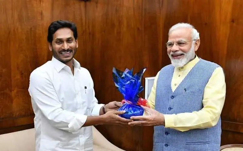 jagan meets modi