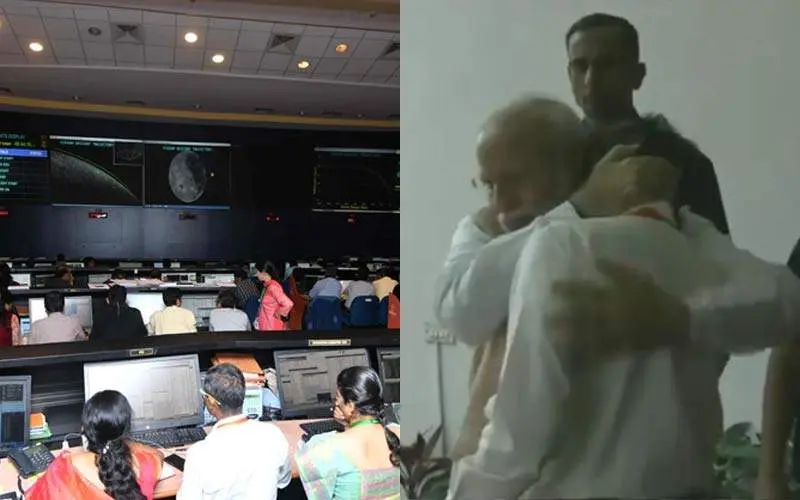 Nation applauds ISRO's efforts on Chandrayaan-2 mission