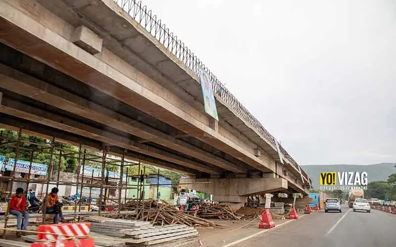 NAD Flyover in Visakhapatnam scheduled for completion by November