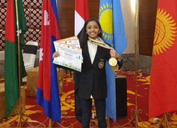 Chess Prodigy Alana Meenakshi once again makes Visakhapatnam proud