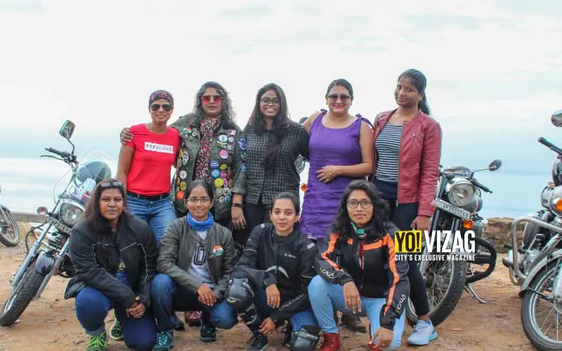 Meet the members of Women’s International Motorcycle Association in Vizag