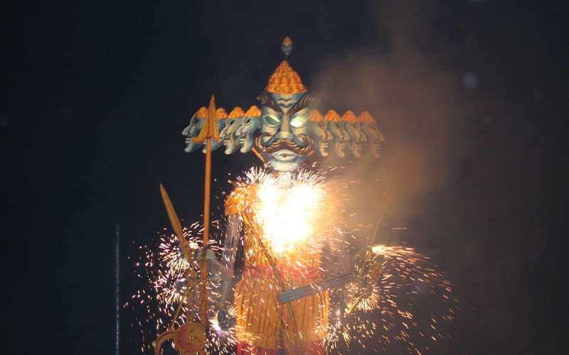 dussehra, why is dussehra celebrated