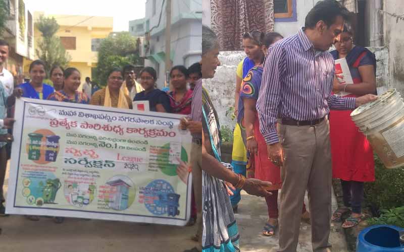 Sanitation drive, disease awareness campaign conducted in Vizag