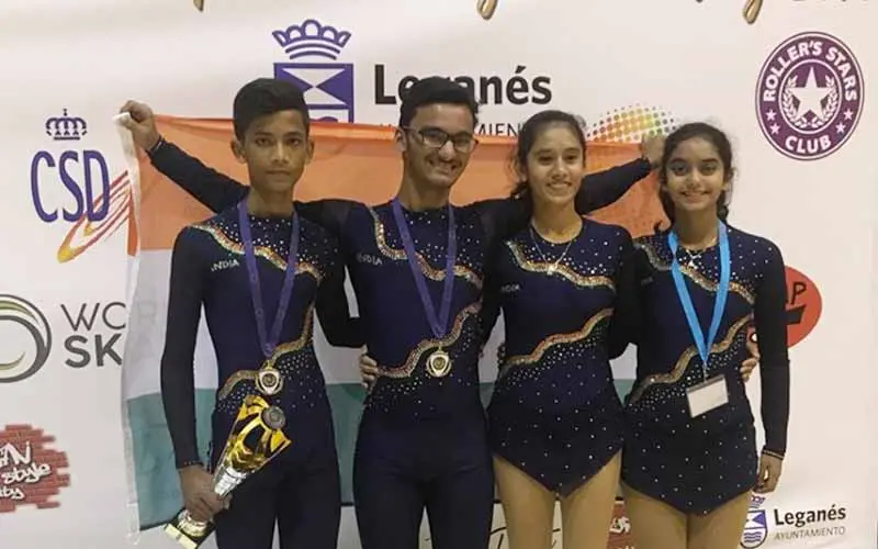 Young skaters from Vizag shine at the World Figure Skating Championship