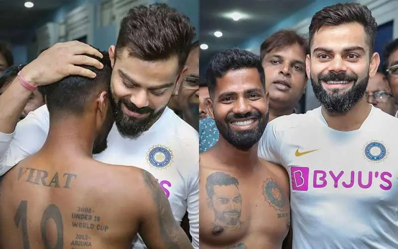 Special fan moment in Vizag: When Virat Kohli met his ardent follower