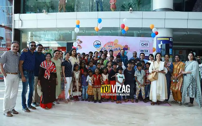 rotary club vizag couples with children from orphanages