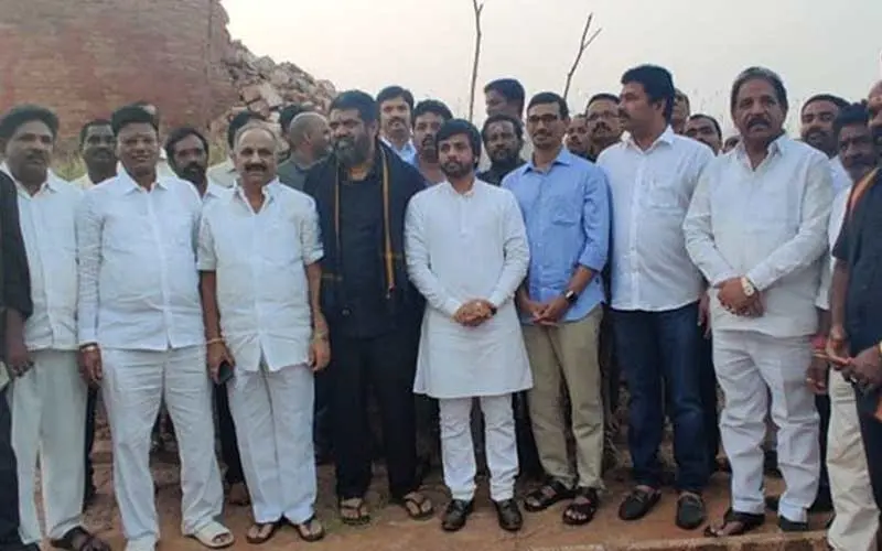 Bhoomi Pooja for resurrection of Mahastupa at Thotlakonda in Vizag