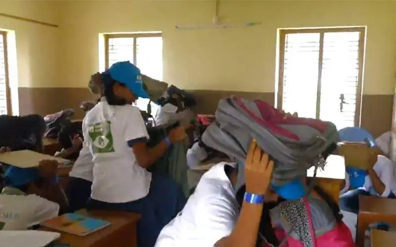 Watch: 7000 students in Visakhapatnam given training to be 'tsunami ready'