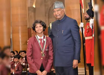 Vizag girl honoured with Pradhan Mantri Rashtriya Bal Puraskar