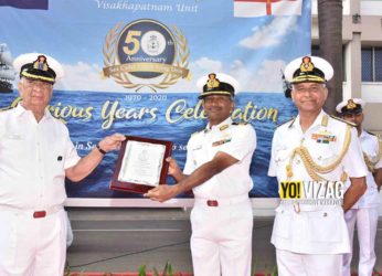 Images: Sea Cadet Corps celebrate 50th anniversary in Visakhapatnam