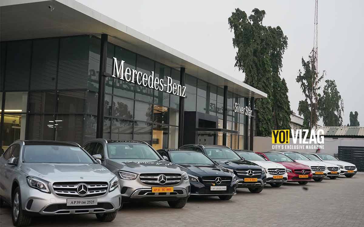 Mercedes-Benz facility in Visakhapatnam