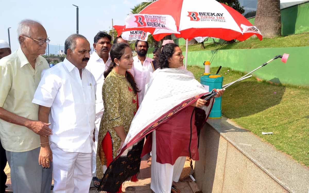 Integrated nutrition project inaugurated at Beach Road in Visakhapatnam