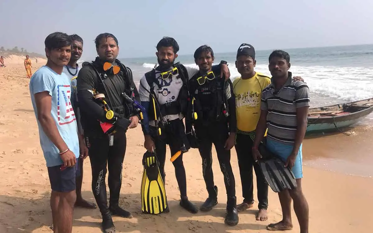 Vizag-based divers discover 100-year-old British-era shipwreck near Baruva