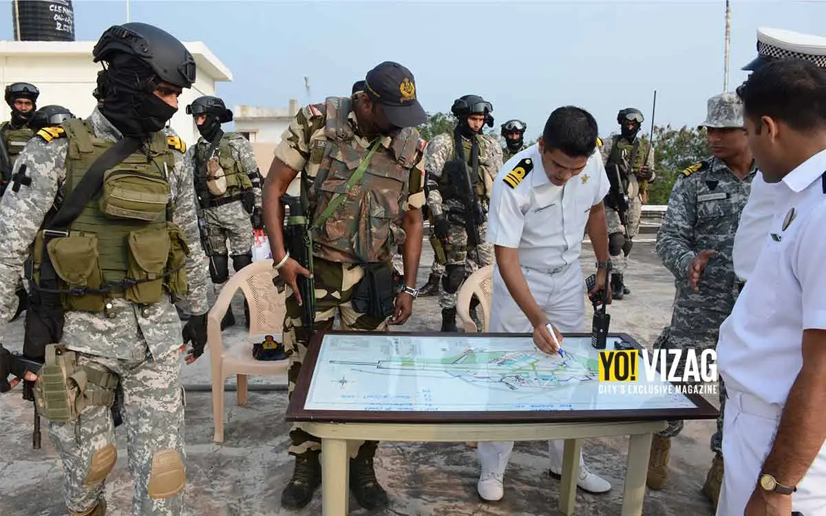 INS Dega conducts mock anti-hijack exercise at Visakhapatnam airport