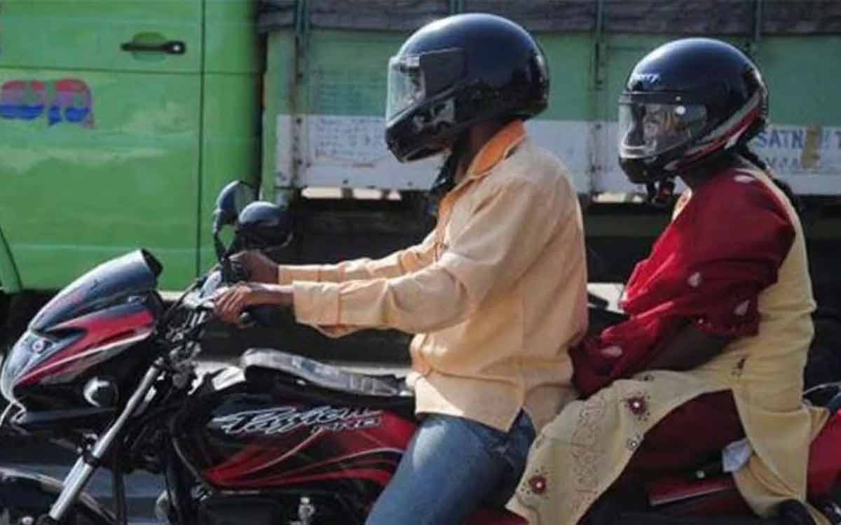 Helmet mandatory for pillion riders as well: Visakhapatnam Traffic Police