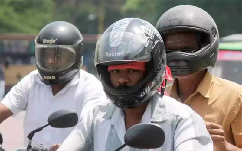Pillion riders in Visakhapatnam to be penalised for not wearing helmet