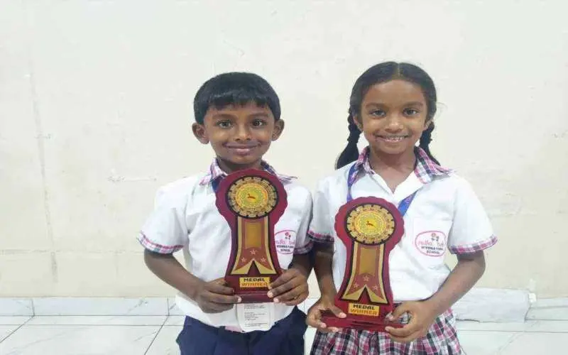 Vizag twins win National bronze medals and the Youngest Skaters Award