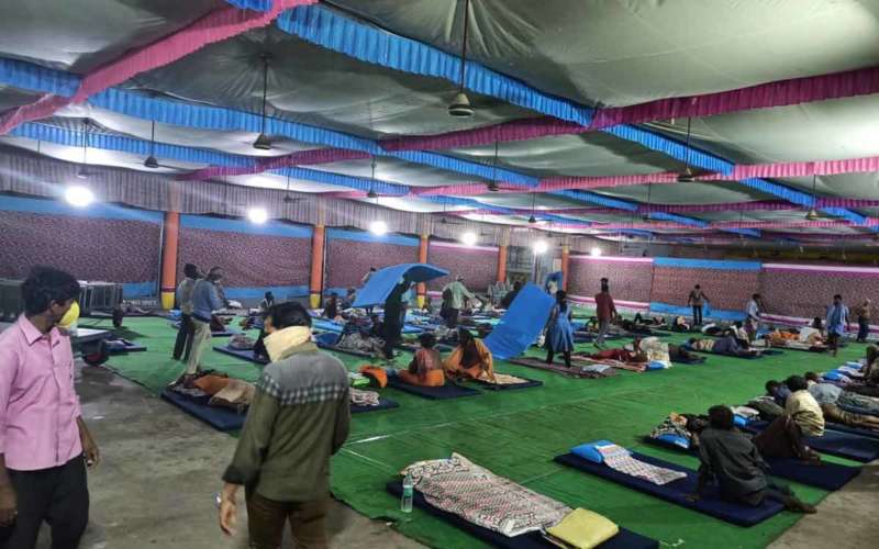 GVMC sets up shelters in Vizag for daily wage workers from other states