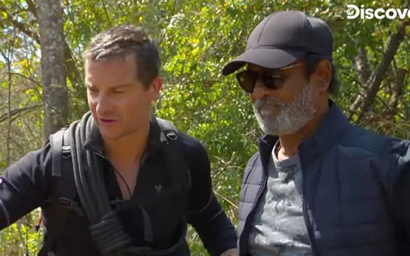 Sneak peek of Into The Wild featuring Bear Grylls and Rajinikanth is here