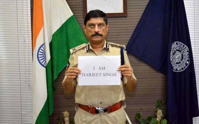 Vizag Police Commissioner supports attacked Punjab cop Harjeet Singh