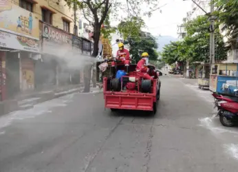 GVMC employs 1000 more sanitation workers to carry out disinfection work