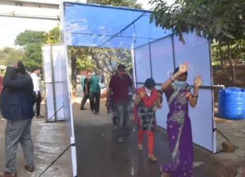 Disinfectant tunnels to be set up at 6 rythu bazaars in Visakhapatnam