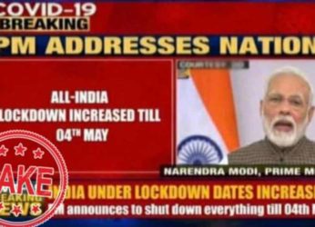 Fact Check: This viral image claiming lockdown extension till 4 May is FAKE