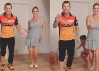 Watch: Australian cricketer David Warner and wife dance to Allu Arjun’s Buttabomma