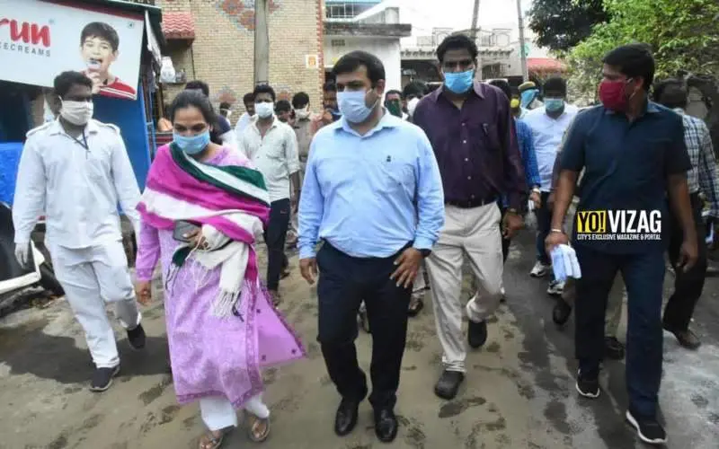 Vizag gas leak affected villages