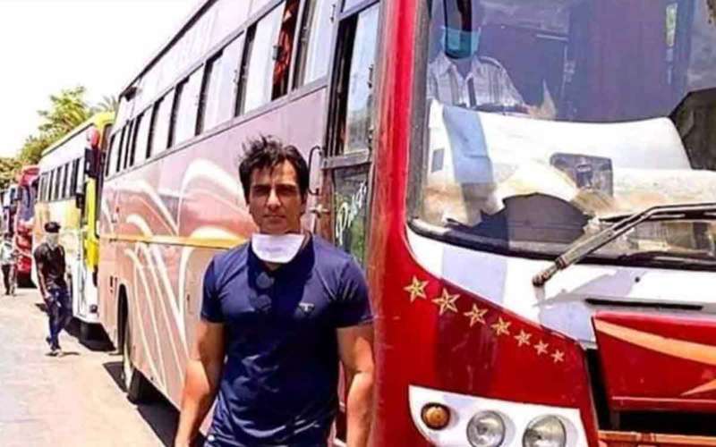 Actor Sonu Sood comes to the rescue of migrant workers stranded due to lockdown