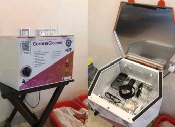 Vizag-based entrepreneurs launch CoronaCleaner device that can kill viruses