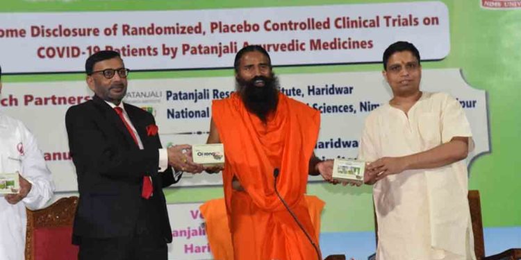 Ministry of AYUSH asks Patanjali to substantiate claims of its COVID-19 cure
