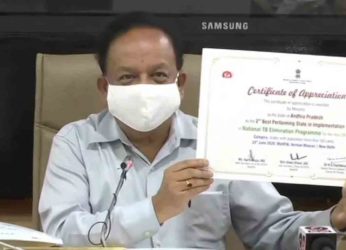 Andhra Pradesh recognised as second best performing state in tackling Tuberculosis