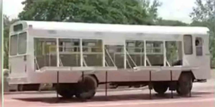 RTC buses converted into mobile rythu bazars in Andhra Pradesh