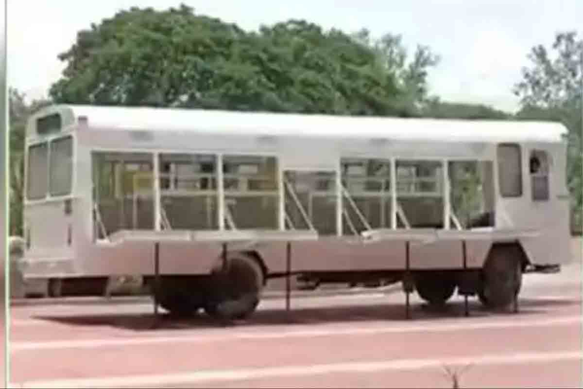 RTC buses converted into mobile rythu bazars in Andhra Pradesh