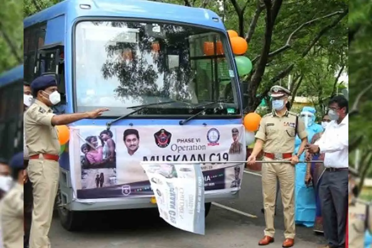 AP DGP Gautam Sawang flags off sixth phase of Operation Muskaan