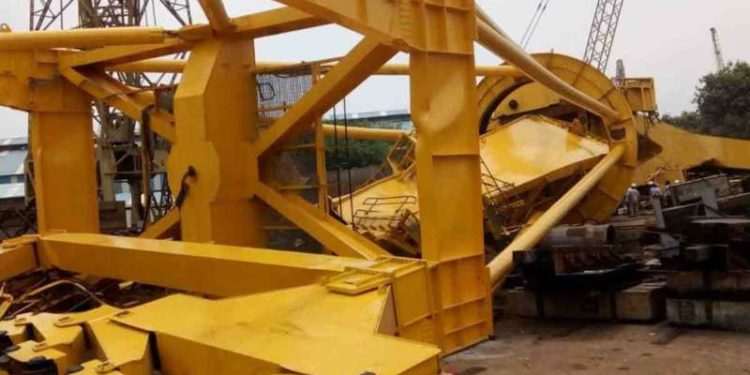At least 10 people dead in crane collapse at Hindustan Shipyard in Vizag