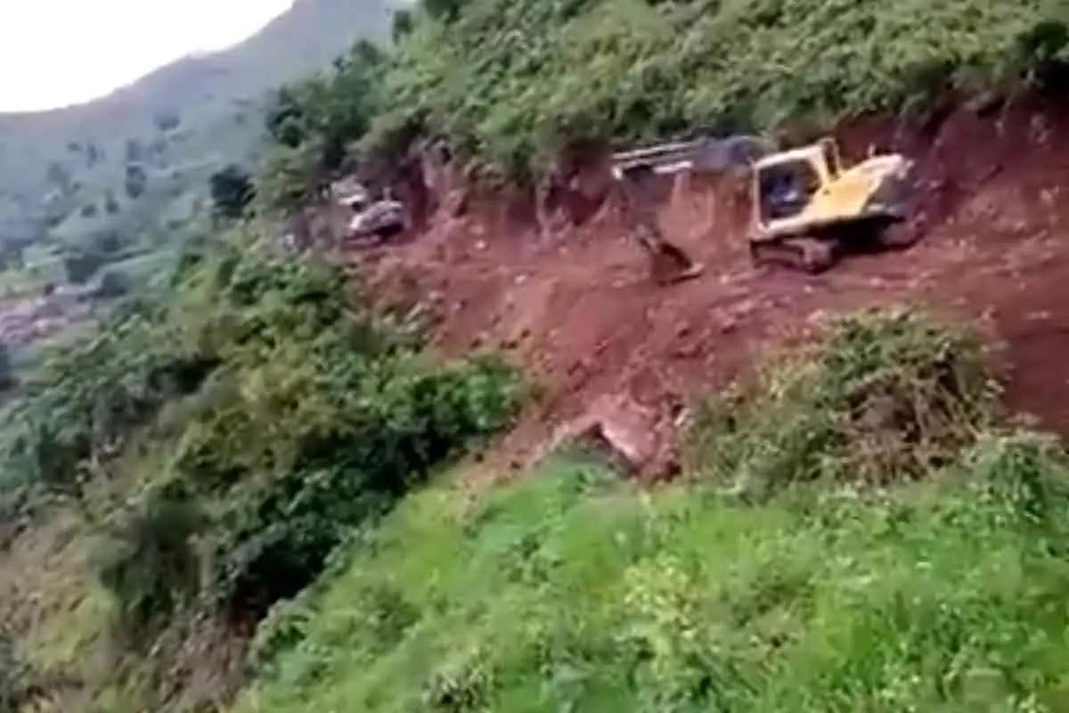 Tribal villagers in Vizianagaram pool money to build roads