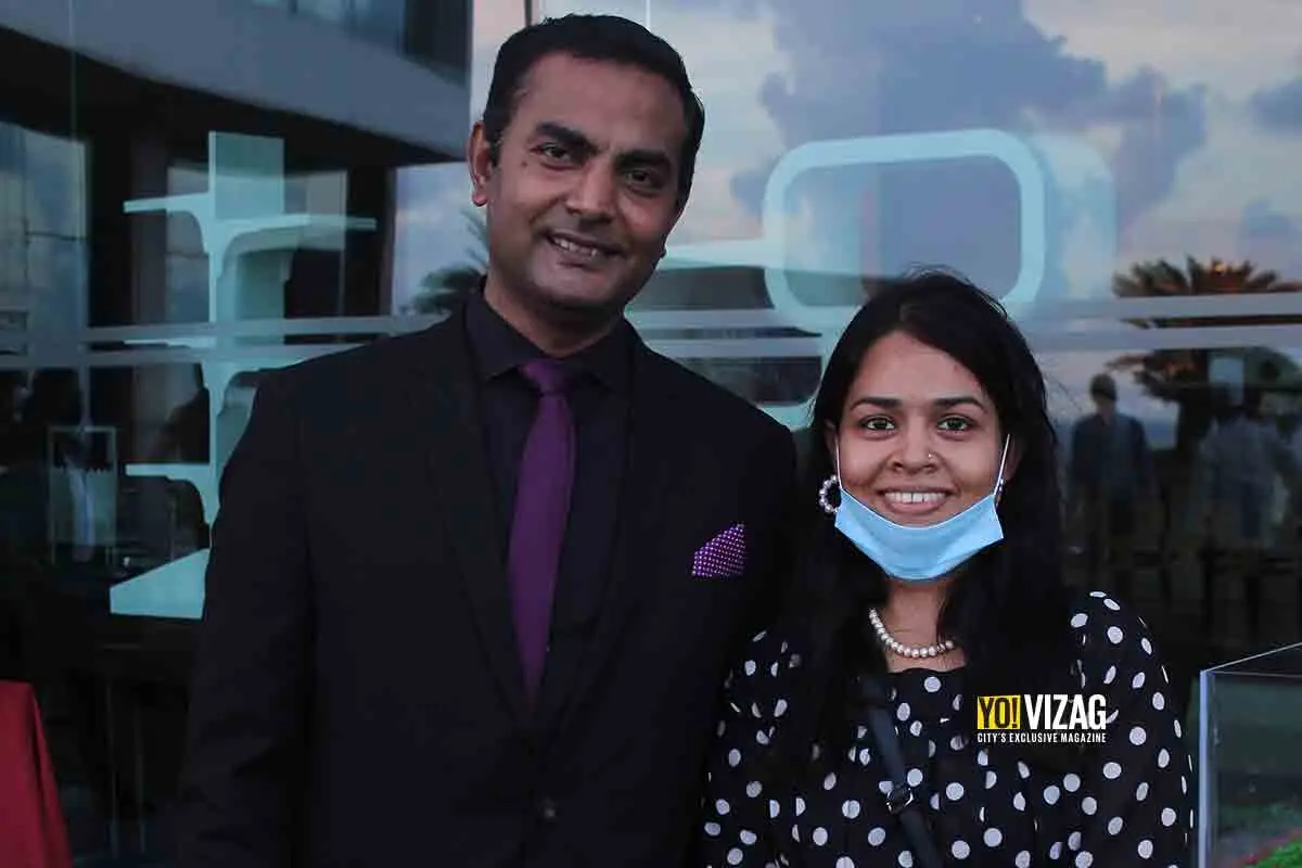 Cake mixing at Novotel Vizag