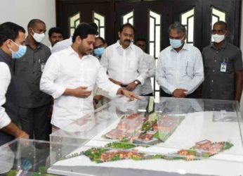 AP CM YS Jagan lays foundation stone for medical college at Paderu
