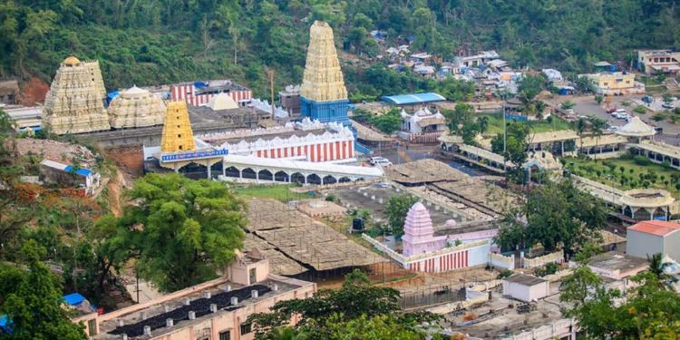 Theft in Simhachalam Temple: Eight arrested for stealing brass items worth Rs 1.2 lakh