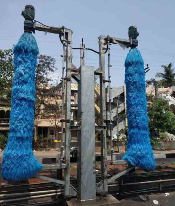 Automatic Coach Washing Plant in Visakhapatnam