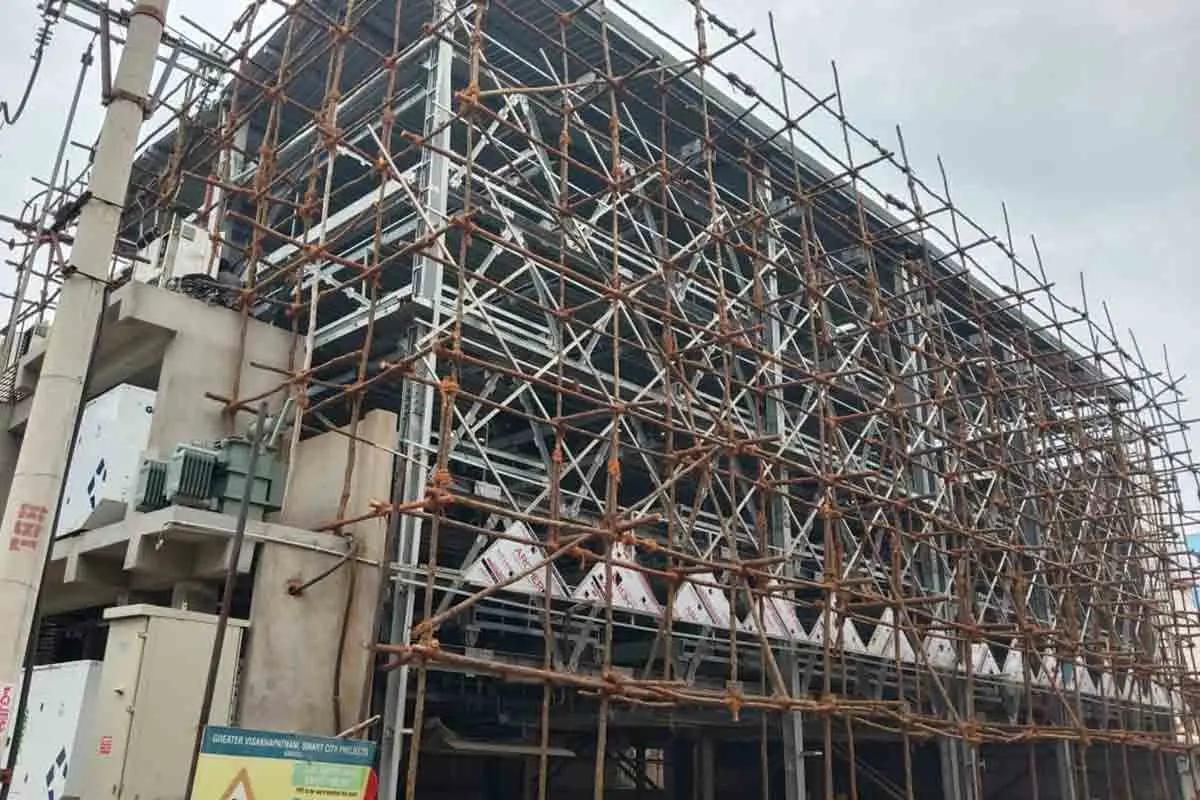 Trial run of Vizag's multi level car parking facility likely to be conducted by month-end