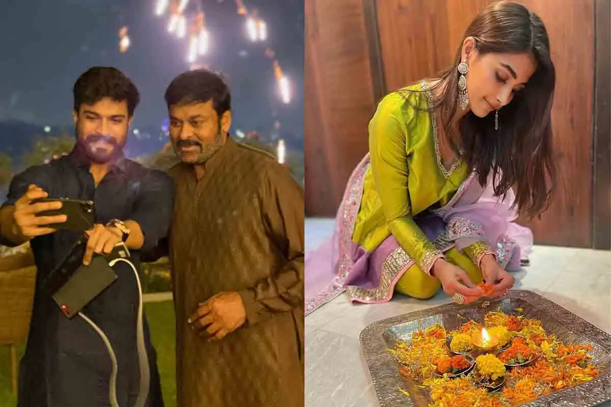 In Pics: How Tollywood celebrities celebrated Diwali