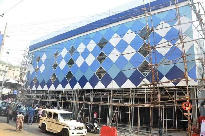 Multi-level car parking facility at Jagadamba in Vizag