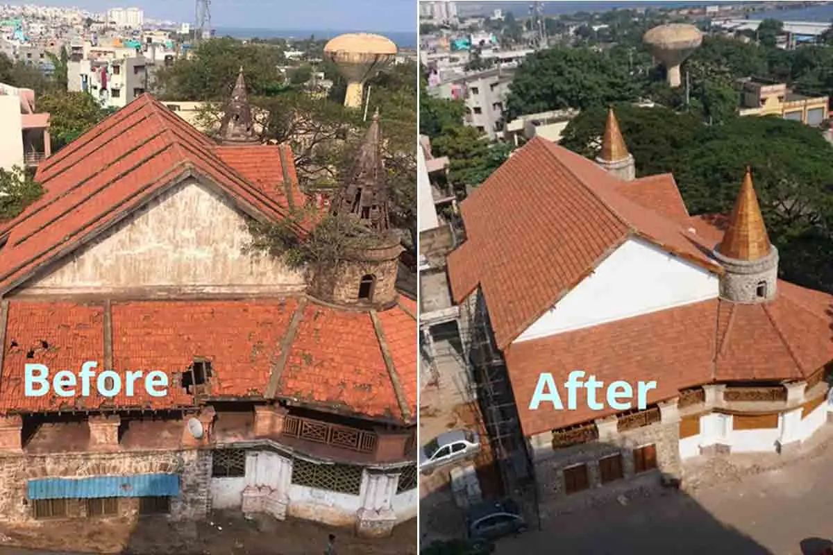 Town Hall, Old Municipal Office in Vizag restored to glory
