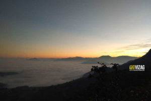 Sunrise at Vanjangi in Visakhapatnam