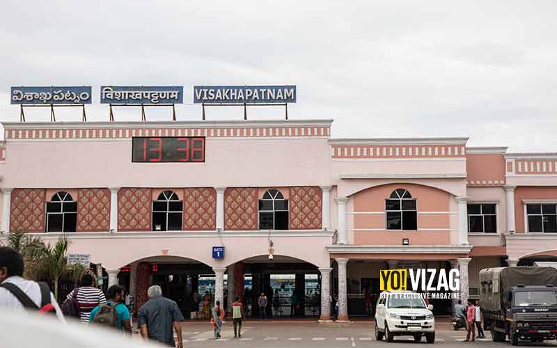 Officials relax entry and exit restrictions at Visakhapatnam railway station